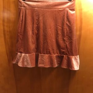 Mauve skirt
